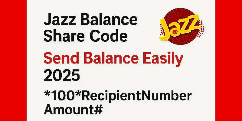 Jazz Balance Share Code