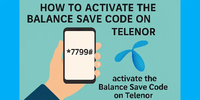 Telenor Balance Save Code