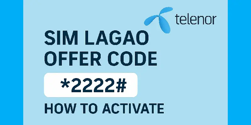 Telenor SIM Lagao Offer