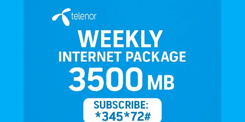 Telenor Weekly Internet Package