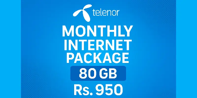 Telenor Monthly Internet Package