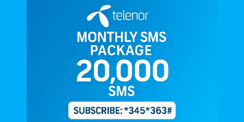 Telenor Monthly SMS Package